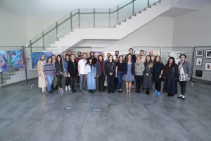 Güzel Sanatlar Fakültesi Öğretim Elemanları Sergisi Cumhuriyet’in 100. Yılına Özel Açıldı
