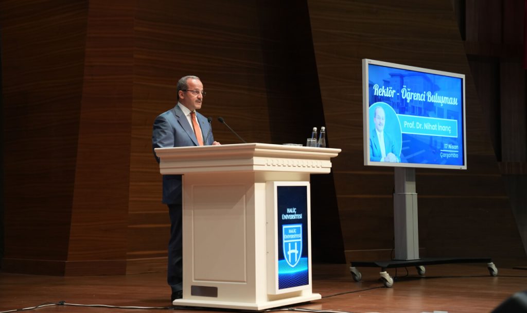 Rektörümüz Prof. Dr. Nihat İnanç Öğrencilerimiz ile Bir Araya Geldi