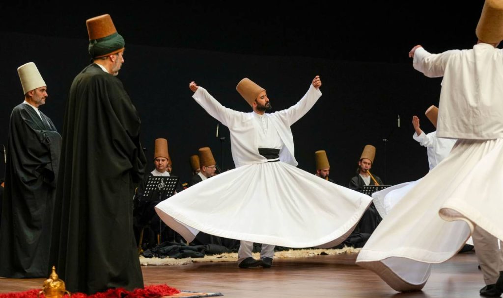 “Mevlevî Âyîn-i Şerîfi ve Mukabelesi” Üniversitemizde İzleyenlerle Buluştu