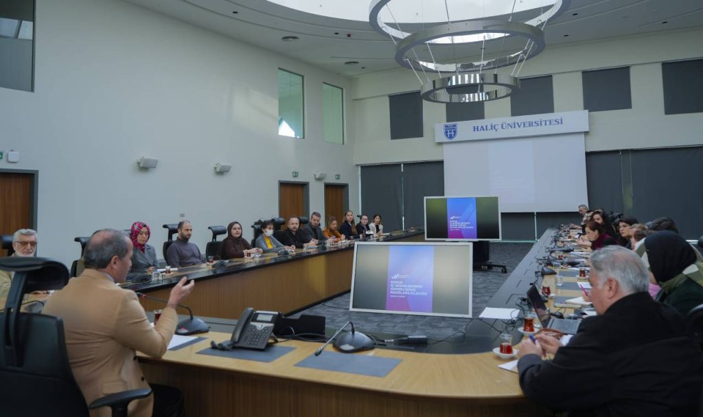 The Pre-Evaluation Meeting for the Haliç University Institutional Accreditation Program (IAP) was held
