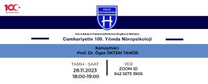 Cumhuriyetin 100. Yılında Nöropsikoloji