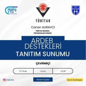 TÜBİTAK ARDEB Destekleri Tanıtım Sunumu