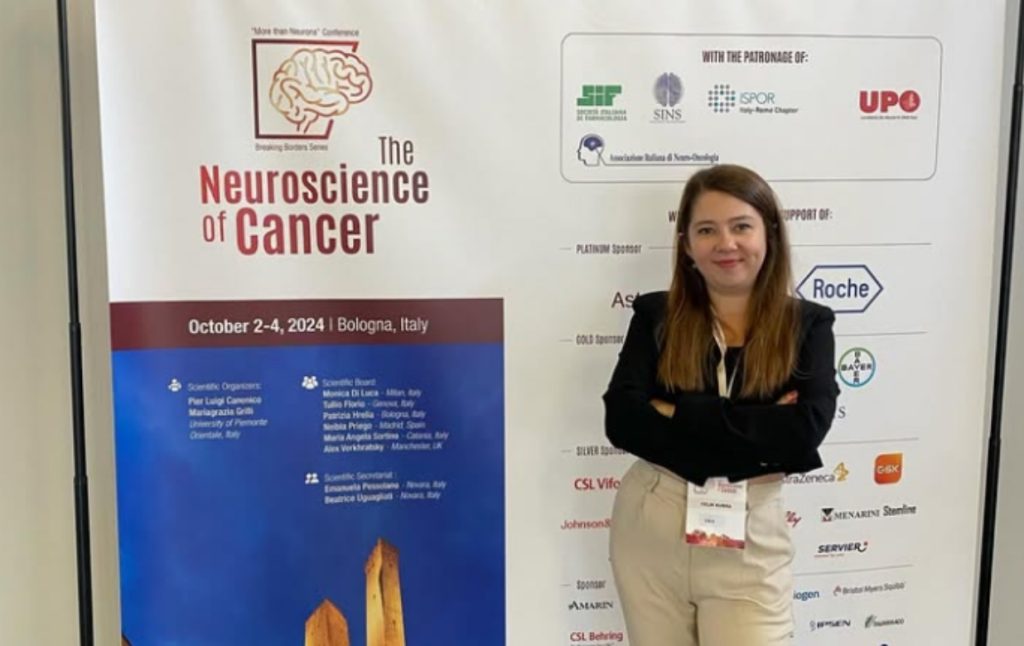 Dr. Öğr. Üyesi Kübra Çelik, “The Neuroscience of Cancer” Kongresi’nde Üniversitemizi Temsil Etti
