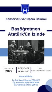 Başöğretmen Atatürk’ün İzinde Etkinliği