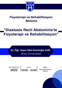 Diastasis Recti Abdominis’te Fizyoterapi ve Rehabilitasyon Konferansı