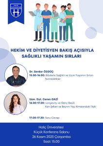 Hekim ve Diyetisyen Bakış Açısıyla Sağlıklı Yaşamın Sırları