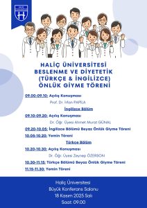 Beslenme ve Diyetetik Bölümü Önlük Giyme Töreni