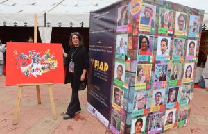 Dr. Öğr. Üyesi Belma Yamur, 7. Uluslararası Fas Güzel Sanatlar Festivali’nde Üniversitemizi Temsil Etti