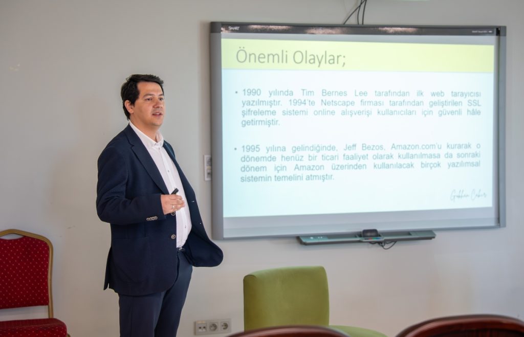 “Geçmişten Geleceğe E-Ticaret” MYO Seminerleri III’te Ele Alındı