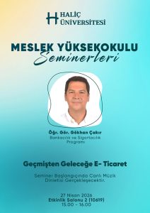 MYO Seminerleri-Geçmişten Geleceğe E-Ticaret