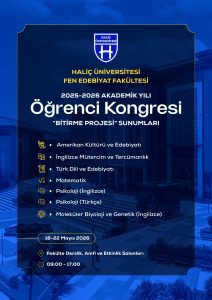 2025-2026 Akademik Yılı Öğrenci Kongresi “Bitirme Projesi” Sunumları